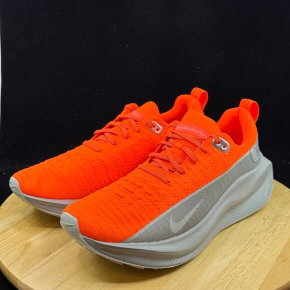 Nike ReactX Infinity Run 4 Mens Size 11.5 Hyper Crimson Light Silver HQ2934 800 - Picture 7 of 8